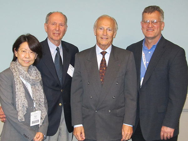 2013f Grace Hsuan, Bob Koerner, J.P. Giroud and George Koerner, Long Beach, California